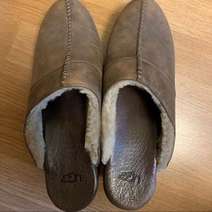 UGG Australian Kassi chestnut suede Clog/Mule USA9